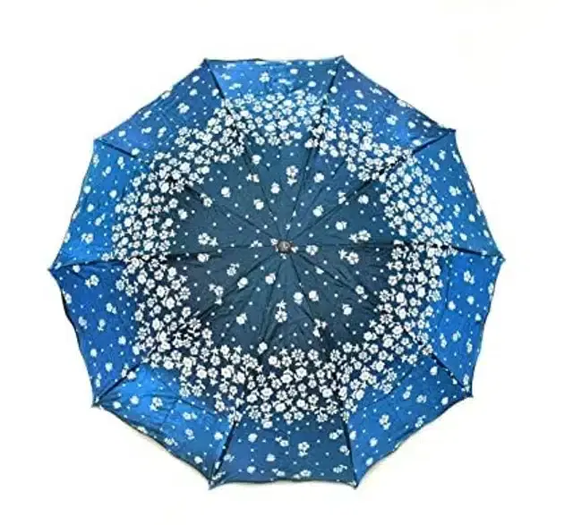 Nylon Printed Umbrella, Multicolor