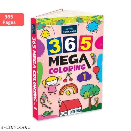 365 Colouring Book – Painting and Drawing Book for Kids | Creative Learning Colouring Book for Toddlers | Educational Art Activity Book for Children | Everyday Colouring Practice for Early Skills and Brain Development