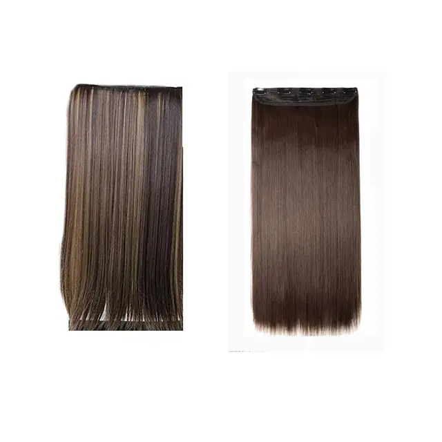 Hair Extension Wig for Women & Girls, Multicolor, Pack of 2