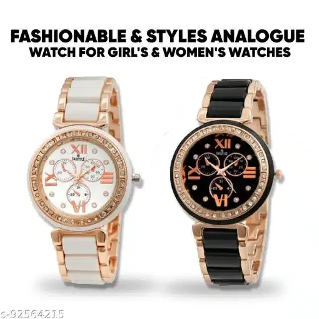 Analog Watch for Women (Multicolor)