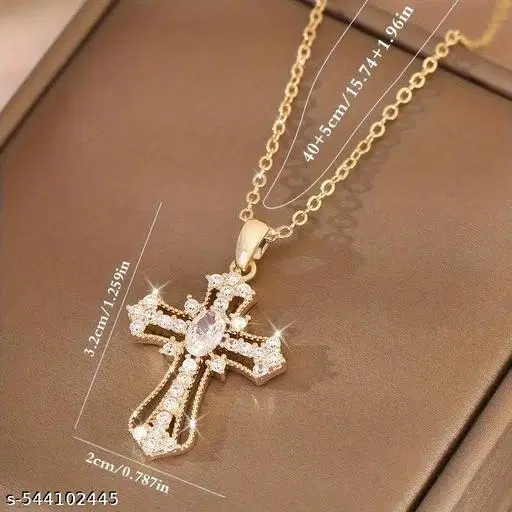 Christian Jesus Copper Alloy Cross
