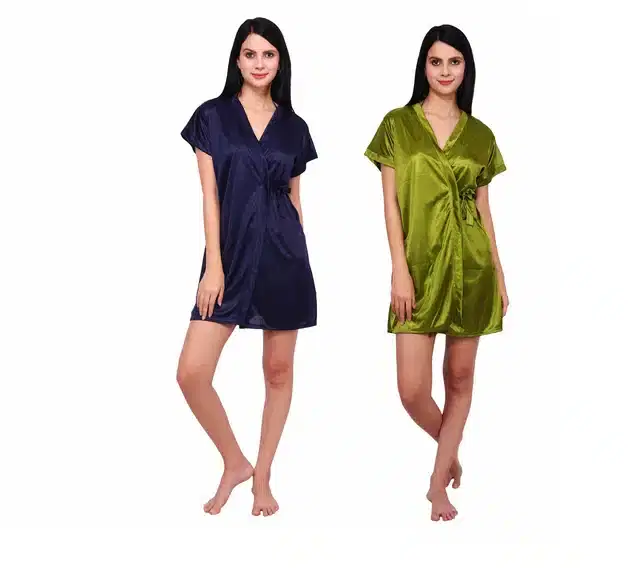 Navy Blue & Green