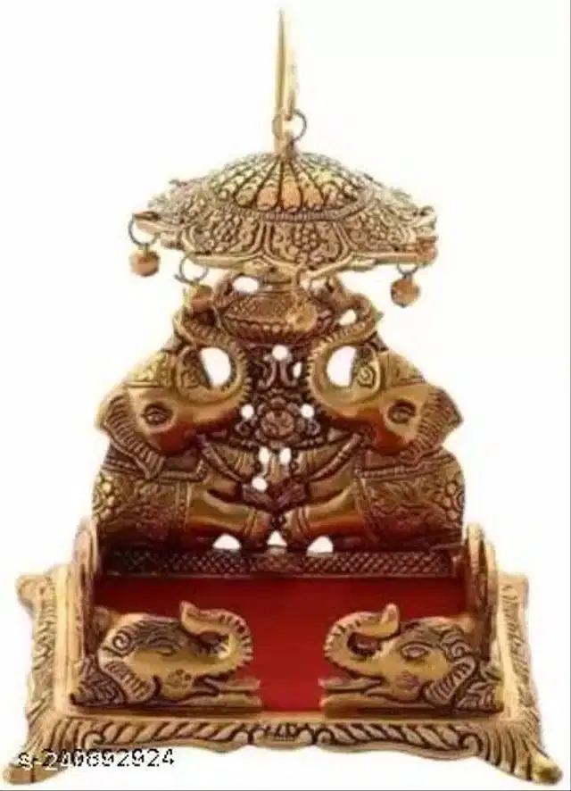 Singhasan for Laddu Gopal, Bronze