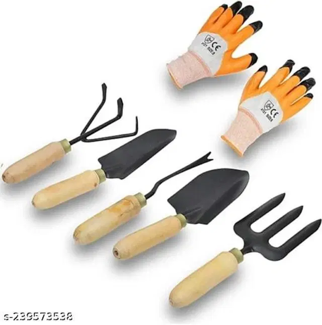Gardening Tools Set, Multicolor, Set of 7