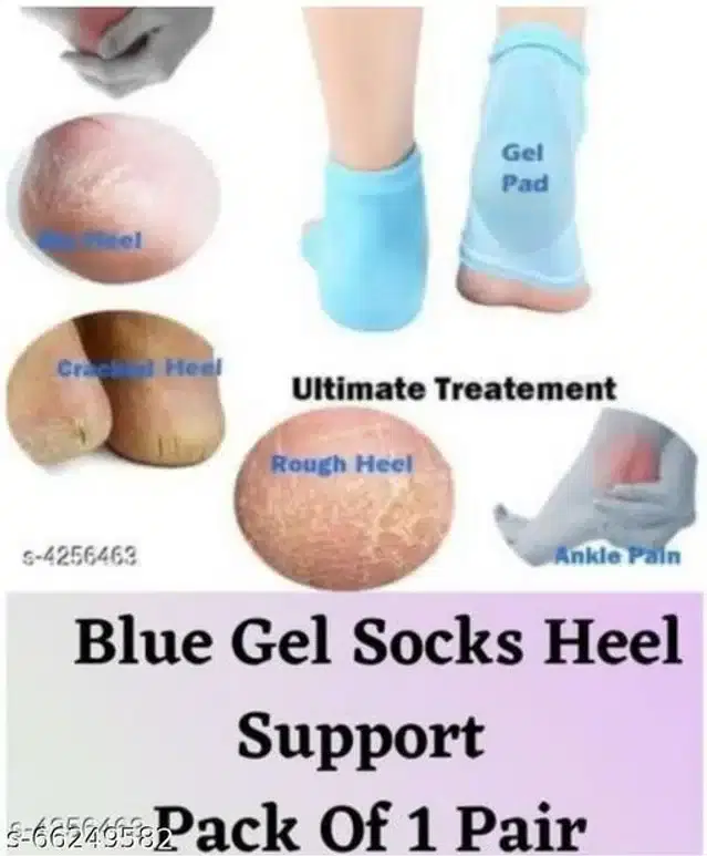 Moisturizing Silicon Gel Socks, Assorted