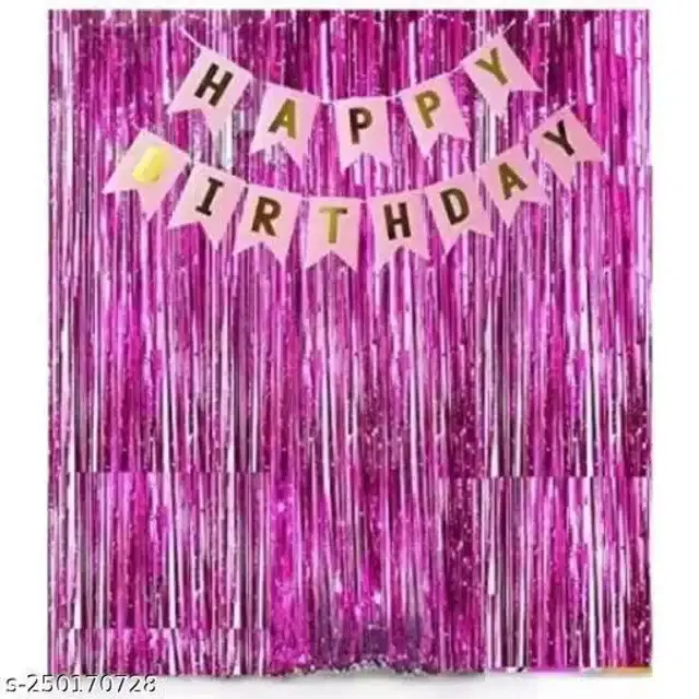 Birthday Decoration Kit, Multicolor, Set of 2