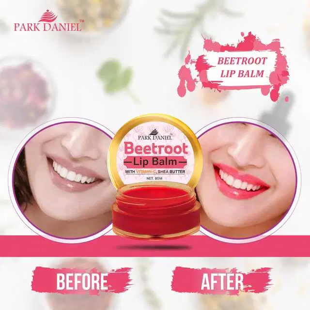 Park Daniel Beetroot Lip Balm, 8 G, Se-118