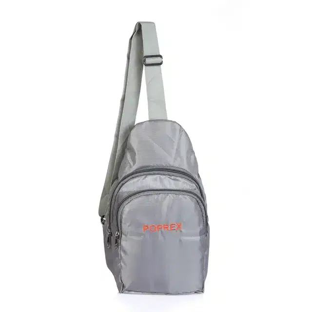 Sling Bag for Men, Grey