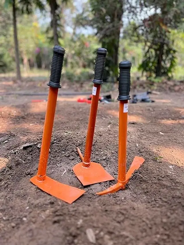 Gardening Tools Set, Orange, Set of 3