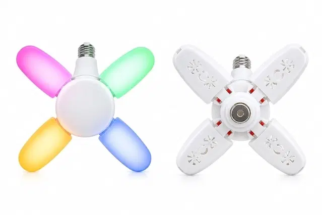 Rgb Fan 30 W Multicolor Led Bulb