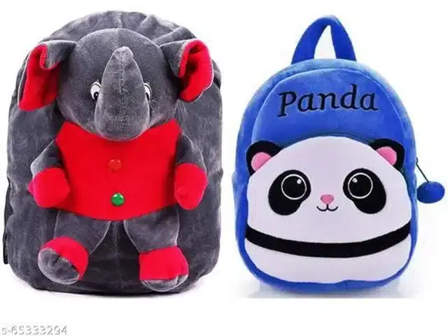 Backpacks for Kids, Multicolor, Pack of 2
