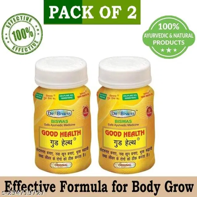 Dr Biswas Good Health Multivitamin Capsule For Weight Gain Pack Of 2