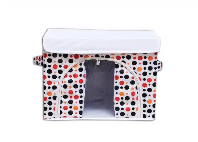 PVC Printed Multipurpose Storage Box, Multicolor