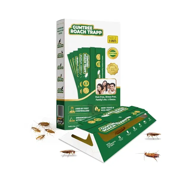 Cockroach Trap with Roach Bait & Repellent