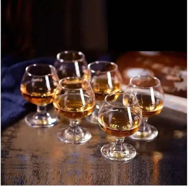 Fancy Water & Wine Glass, 300 ml, Pack of 6