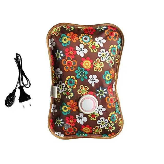 Periods Pain Relief Electric Hot Water Bag for Women, Multicolor