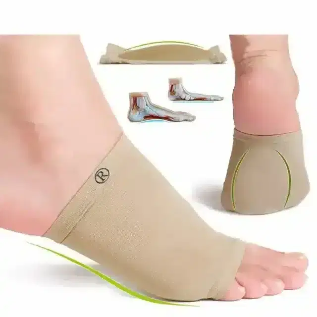 K Kudos Foot Care Plantar Fasciitis Arch Support Sleeve Cushion Heel Spurs Neuromas Flat