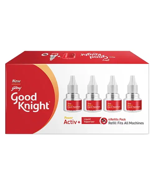 Good Knight Power Activ+ Refill 4X45 ml (Pack Of 4)