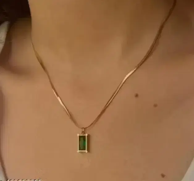 Gold Plated Stainless Steel Pendant for Women