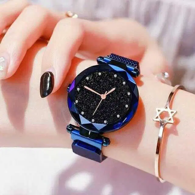 Analog Watch For Womens (Blue) (WS-177)