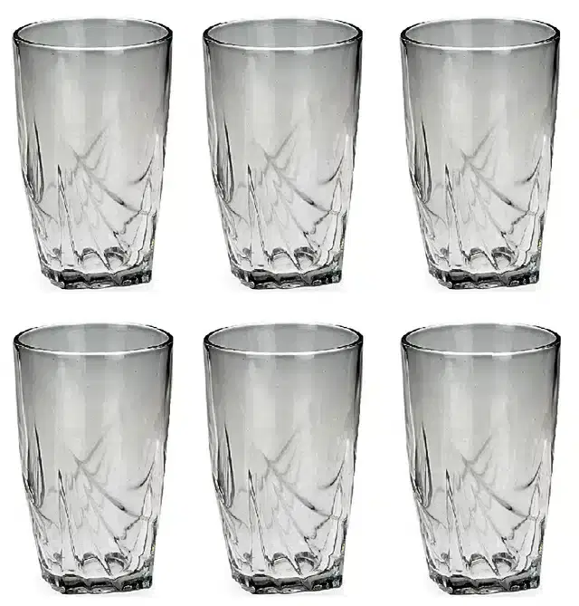 Fancy Water & Wine Glass, 150 ml, Pack of 6