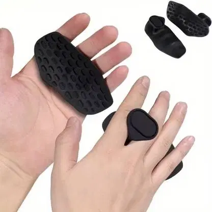 silicone Dumbbell Grip Pads, Black