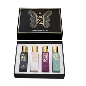 Vanesa Luxury Gift Set Perfume (Enigma, Magic Pearl, Babe, Caper) 4X20 ml