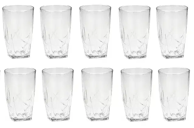 Liquor cum Cocktail Glasses, Transparent, 150 ml, Pack of 10