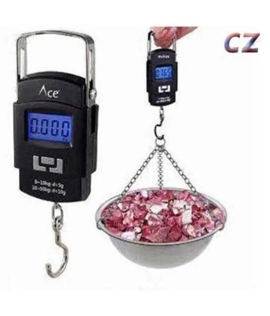 Lenon Makeup Accessory Ja50 Kg Weight Scale Digital Luggage Scales Weighing Capacity, 50 Kg, D268