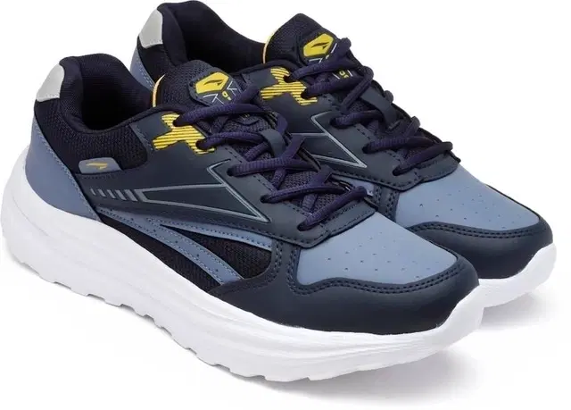Asian Terminator Sports Shoes for Men, Navy Blue & White (7)