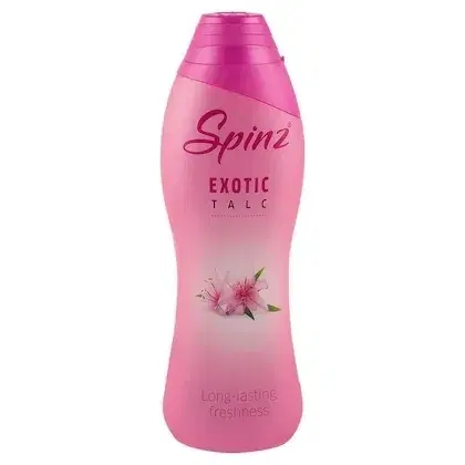 Spinz Exotic Long Lasting Freshness Talc 2X400 g (Buy 1 Get 1 Free)