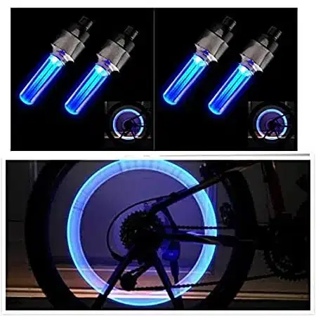Tyre LED Light for Universal Bike & Car, Pack of 4, Me-05