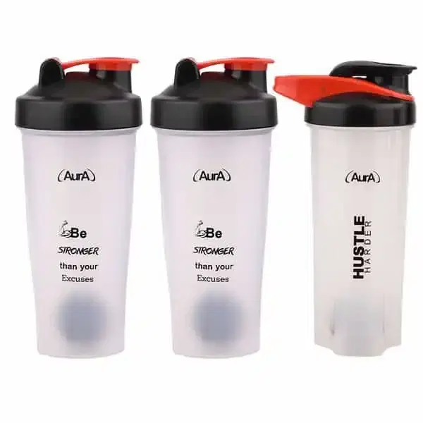 Aura Sipper Bottles For Gym Pack Of 3, 700Ml X 3, ASC51