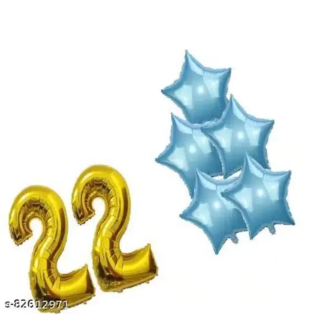 Birthday Decoration Kit, Multicolor, Set of 7
