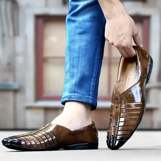 Nagra Shoes for Men (Brown, 8)