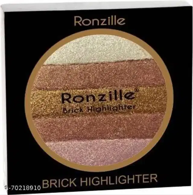 Ronzille Shimmer Brick Highlighter, Multicolor