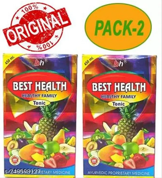 Bengal Herbs Best-Health 450 Ml Ayurvedic Tonic Pack Of 2