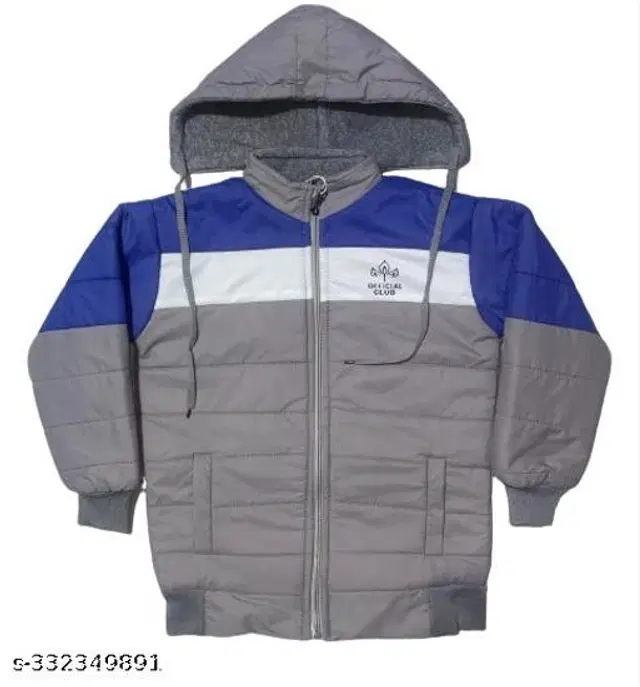 Polyester Jacket for Boys (Multicolor, 18-24 Months)