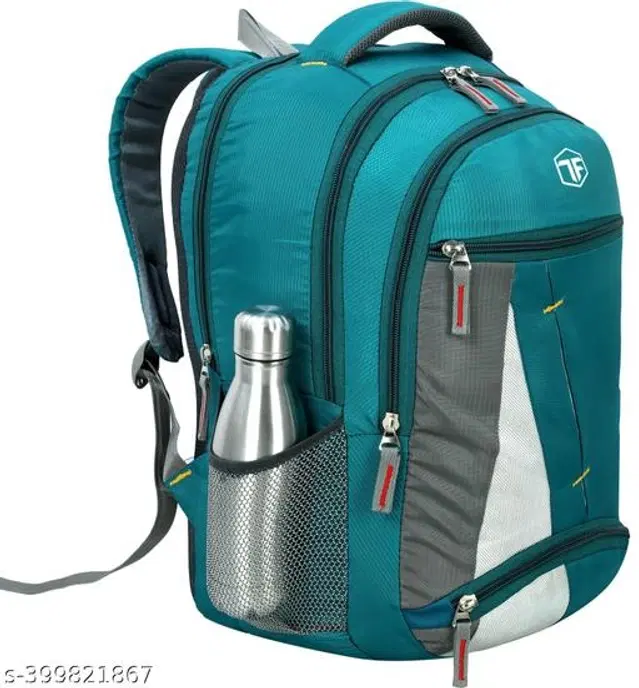 Taha Polyester Backpack for Kids, Teal, 30 L