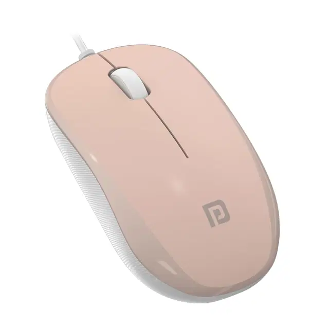 Wired USB Mouse, Pink