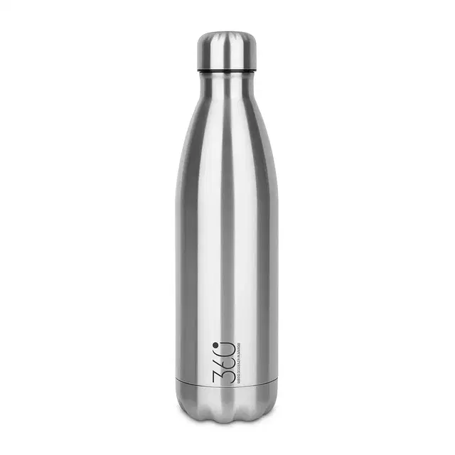 Raintech Stainless Steel Double Wall Insulated Flask, Silver (1000 ml)