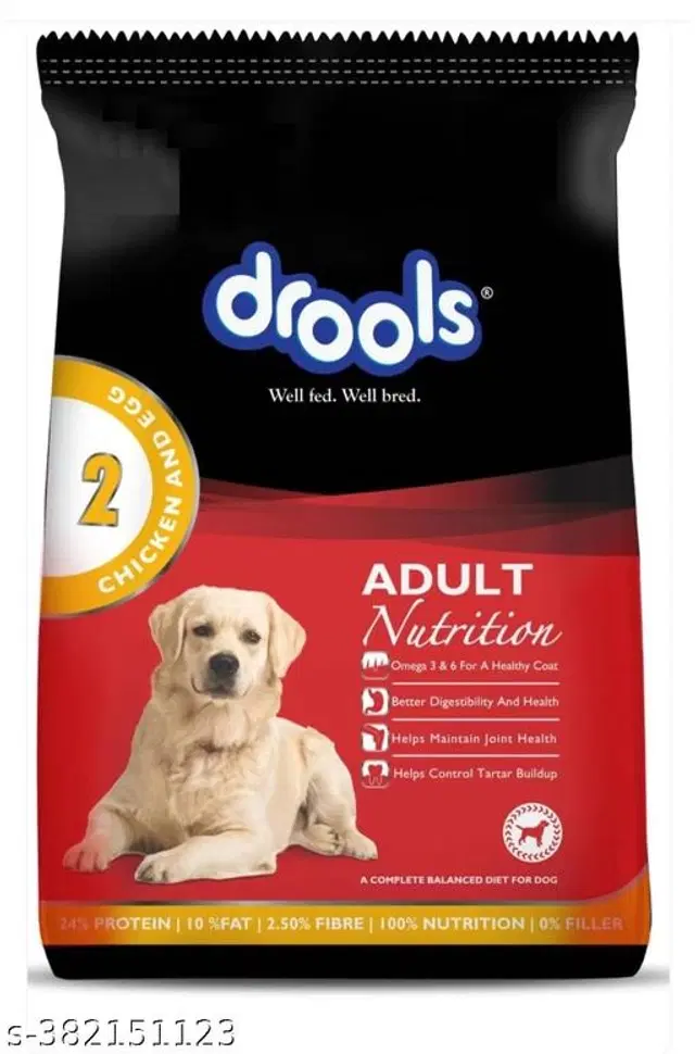 Drools Chicken and Egg Pet Food for Dogs, 400 g