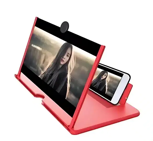 Screen Magnifiers for Mobile, Red, 8.5 inches