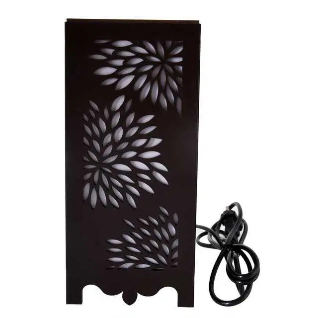 New Crafts Wooden Table Lamps For Home Decoration Living Room, 26X12X12 cm, Brown, NC-0139
