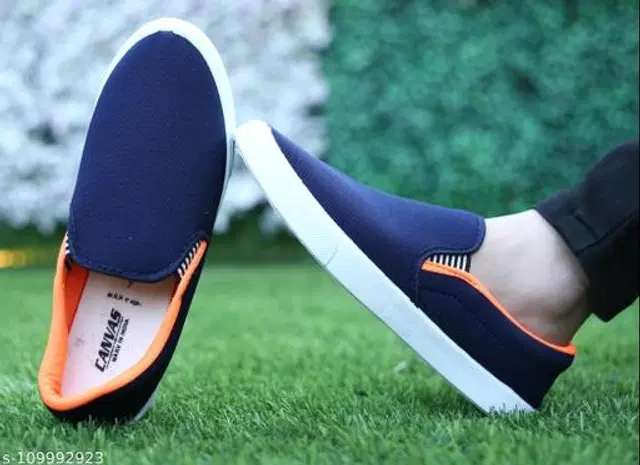 Loafers for Men (Blue, 6)