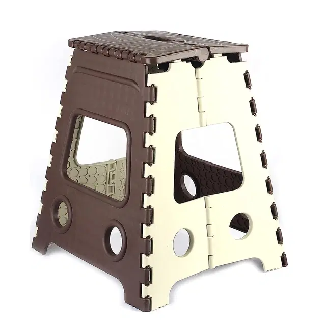 MAGIC PLUS Folding Stool Table For Kitchen/Bathroom/Big Room, Pack of 1