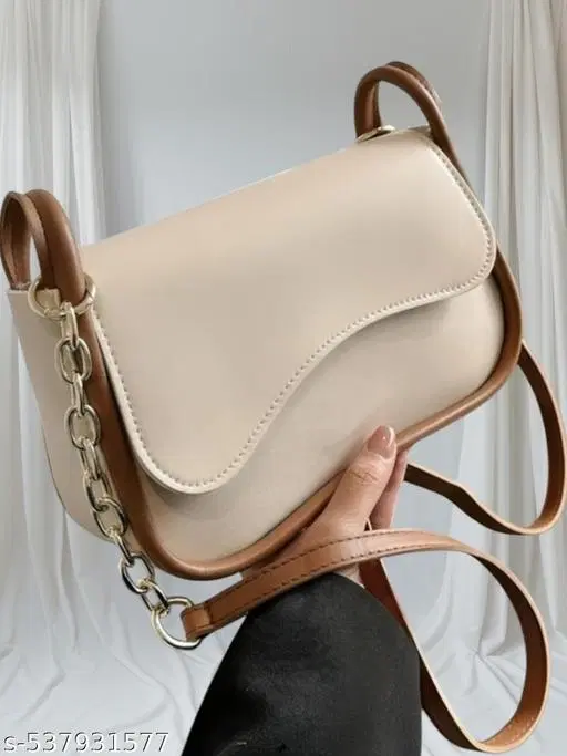 Crossbody Bags & Sling Bags for Women (Cream)