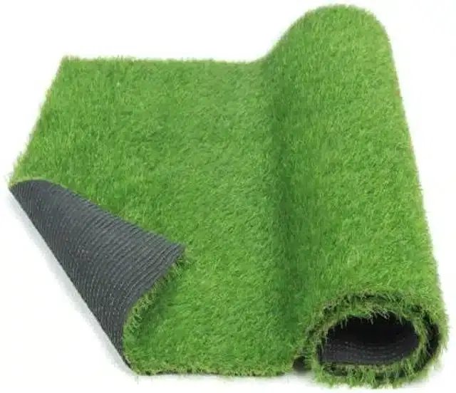 Artificial Grass Door Mat, Green, 18x12 Inch