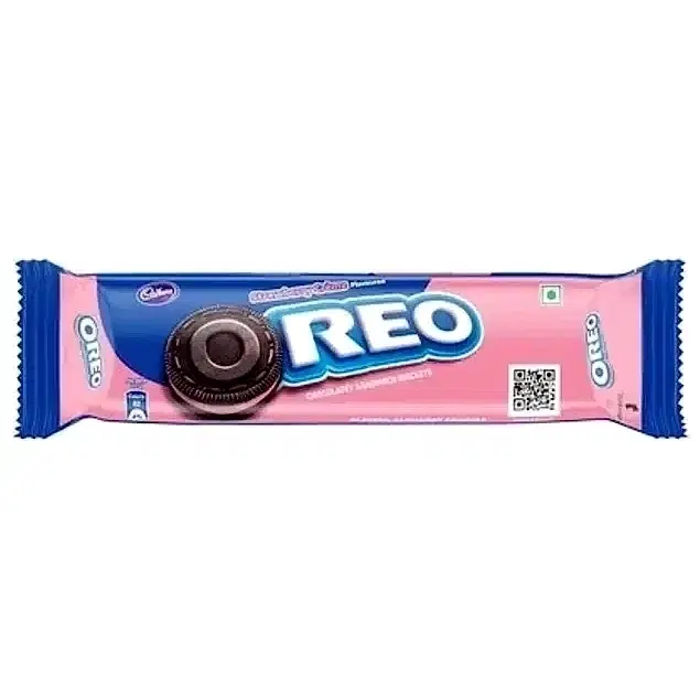 Cadbury Oreo Strawberry Creme Biscuit, 116.9 g