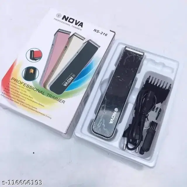 Cordless Rechargeable Professional Trimmer for Men, Assorted